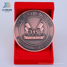 Heißer Verkauf Promotion Geschenk Antike Benutzerdefinierte Bronze Metall Andenkenmünze